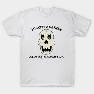 Death Season Scary Skeleton T-Shirt